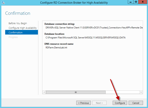 Configuring HA for the Remote Desktop Connection Broker in a 2012 RDS ...